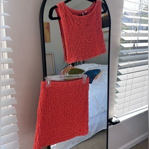 Free People tank and skirt set